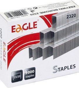 AGRAFES SPECIALIZED EAGLE 23/20 PACK DE 130-170 FEUILLES. 1000 PIÈCES.